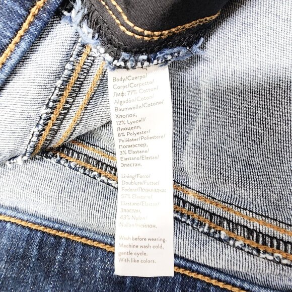 Spanx‎ Womens Skinny Denim Leggings Size S/P Blue Cotton/Polyester Blend - Picture 3 of 9